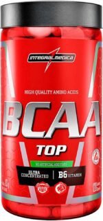 Aminoácidos Essenciais BCAA Top 120 Cáps – Para Recuperação e Desempenho – Integralmedica