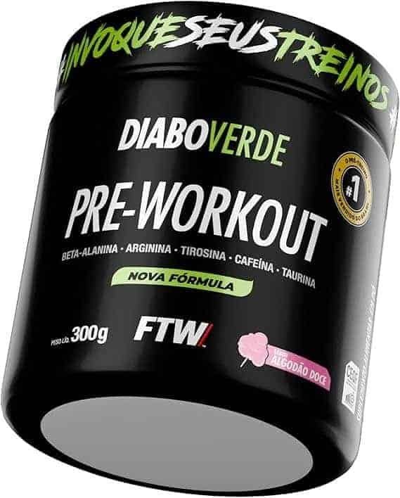 FTW-Pre-Treino-Diabo-Verde-em-Po-com-Cafeina-Aminoacidos-Beta‑Alanina-e-Arginina-para-Treinos-e-Atividades-Fisicas-Pote-300-g-Algodao-Doce.jpg FTW Pré-Treino Diabo Verde em Pó com Cafeína, Aminoácidos Beta‑Alanina e Arginina para Treinos e Atividades Físicas - Pote 300 g (Algodão Doce) - Imagem 1