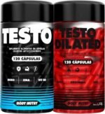 Kit Testo Pote 120 Cápsulas + Testo Dilated Pote 120 Capsulas